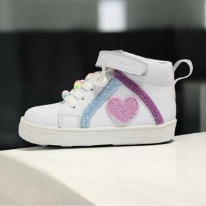 SHOOSHOOS HIGH TOP tennis shoes walkers girl’s size 9